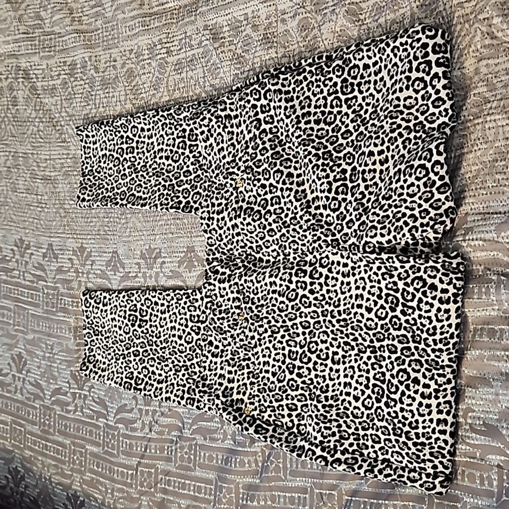 NWOT Michael Kors Cheetah Print Jeggings - Picture 2 of 13